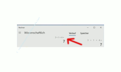 Windows 10 Tutorial - Der Windows 10 Rechner rechnet falsch! - Beweis über eine Rechenaufgabe, dass der Windows 10 Rechner falsch rechnet In der Ansicht Wissenschaftlich rechnet der Windows 10 Rechner die Aufgabe richtig aus 