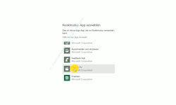 Windows 10 Tutorial - Den Kiosk-Modus für die Anzeige von Werbefilmen oder Kundenpräsentationen nutzen - Kiosk Modus App Filme und TV auswählen 