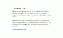 Windows 10 Tutorial - Mit dem Antivirenprogramm Windows Defender ein sicheres System konfigurieren! - Konfiguration Sauberer Start für eine gesäuberte neue Windows 10 Installation 