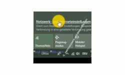 Windows 10 Netzwerk Tutorial - Probleme bei der Einwahl in ein Wlan-Netzwerk lösen! – Link Netzwerk- und Interneteinstellungen, um die Netzwerkeinstellungen zu öffnen