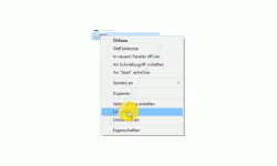 Windows 10 Explorer Tutorial - Bibliotheken zur Verwaltung und Organisation von Dateien nutzen! - Löschen einer Bibliothek über den Kontextmenübefehl Löschen 