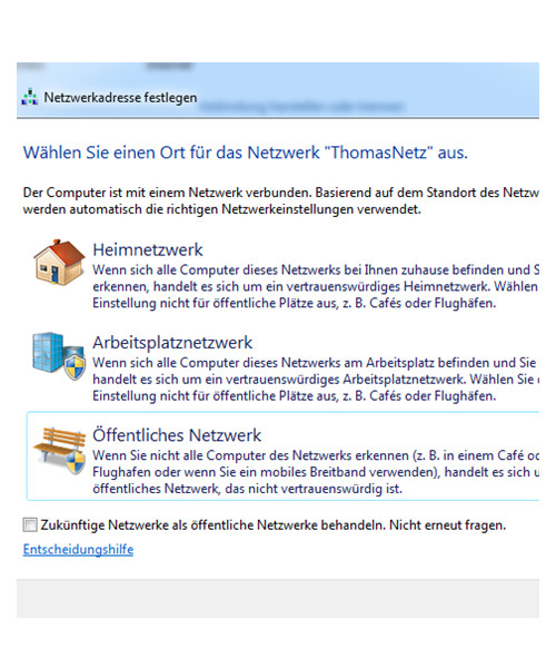 Sicher in öffentlichen surfen