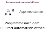  Geöffnete Programme nach einem Computerneustart wieder automatisch starten lassen