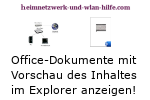 Windows 10 Tutorial - Office-Dokumente mit Vorschau des Dateiinhaltes im Explorer anzeigen!