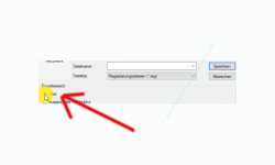 Windows 10 Tutorial - Eine automatische Sicherung der kompletten Registrierungsdatenbank konfigurieren! - Wichtig: Aktivierung der Option Alles beim Speichern der Registrierungsdateien, damit die komplette Registrierungsdatenbank gesichert werden kann 