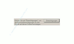 Netzwerk-Tutorial: Einen Windows Ordner freigeben und Ordnerzugriff erlauben! Konfigurationsfenster Konfigurationsdialog Ordnerfreigabe Option Berechtigungen