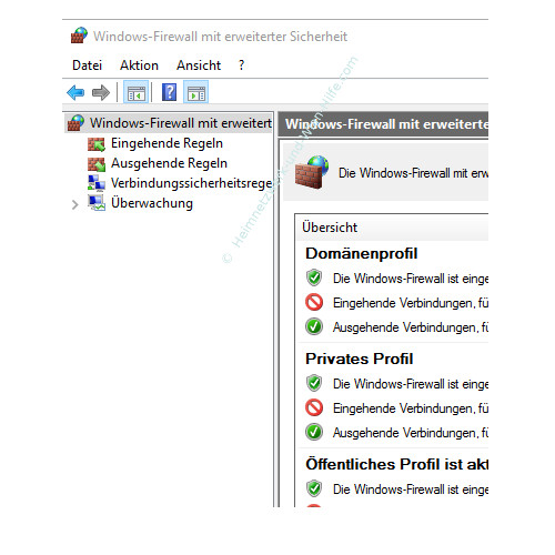 PingAnfragen in der Windows 10 Firewall zulassen