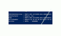Windows 10 Tutorial - Drei Wege, Informationen zur BIOS / UEFI Version anzeigen zu lassen! - PowerShell Ausgabe der Bios-Versionsinformationen 