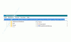 Windows 10 Tutorial - Eine automatische Sicherung der kompletten Registrierungsdatenbank konfigurieren! - Registry-Pfad zum Schlüssel Configuration Manager 