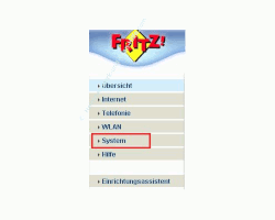 Heimnetzwerk-Tutorial: Wlan-Konfiguration Router-Passwort / Router-Kennwort ändern! FritzBox Konfigurationsmenü - Menü System