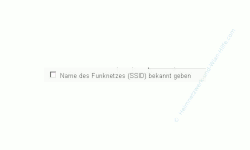 Netzwerk-Anleitung: Ausstrahlung des Wlan-Netzwerknamens verhindern!  Menü Einstellungen WLAN Fenster Funkeinstellungen Ausstrahlung Netzwerkname ssid deaktiviert