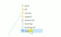 Windows 10 Tutorial - Funktionsupdate bei auftretenden Installationsproblemen selbst installieren! - Die Setup.exe Datei auf der Installations-DVD zum Starten der Windows 10 Installation aufrufen 
