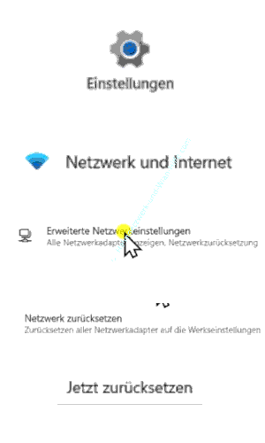 So gelangst du zur Windows 11 Einstellung Netzwerk zurücksetzen