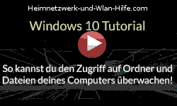 Zugriff auf Ordner und Dateien deines Computers überwachen! - Youtube Video Windows 10 Tutorial