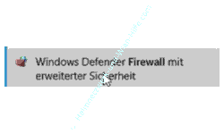  Defender Firewall Tutorial: Suchergebnis Windows Defender Firewall mit erweiterter Sicherheit 