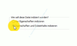 Windows 10 Tutorial - Suche über die Konfiguration der Indizierungsoptionen beschleunigen! - Den Suchindex so konfigurieren, dass auch Dateiinhalte indiziert werden 