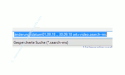 Windows 10 Tutorial - Die erweiterten Suchfunktionen des Explorers für eine effektivere Suche nutzen! - Suchparameter über die Abspeicherung der Suche verstehen und lernen 