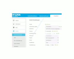  TP-Link Archer VR900v – Detaillierte Wlan-Einstellungen im Konfigurationsmenü vornehmen