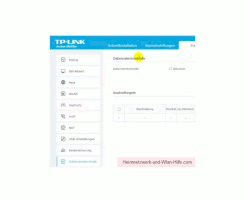 TP-Link Archer VR900v: Ein Wlan-Gastnetzwerk konfigurieren – Die Option Datenratenkontrolle