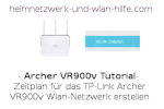 TP-Link Archer VR900v: Wlan-Zeitplan festlegen