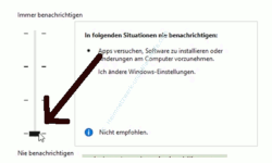  Warnmeldungen der Benutzerkontensteuerung anpassen – Einstellungen der Sicherheitsstufe 4 