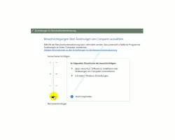 Die neue Benutzerverwaltung – Die Benutzerkontensteuerung Stufe 1