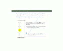 Die neue Benutzerverwaltung – Die Benutzerkontensteuerung Stufe 2