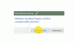 Windows 10 Datenträgerbereinigung – Botton Dateien löschen