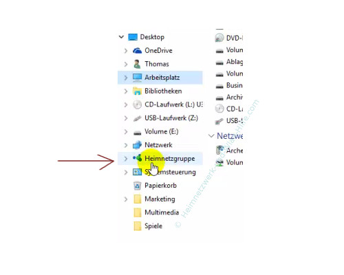 Eine Windows 10 Heimnetzgruppe erstellen