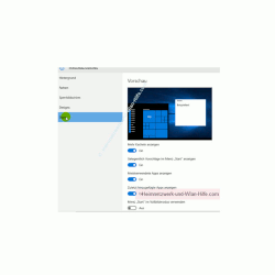 Individuelle Anpassungen im Win 10 Startmenü vornehmen – Menü Personalisierung - Start