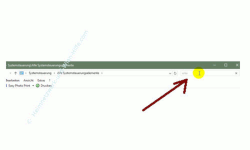 Windows 10 - Die Snap-Funktion zum Andocken von Windows-Fenstern nutzen – Über das Suchfeld der Systemsteuerung nach der Funktion - Erleichterte Bedienung- suchen