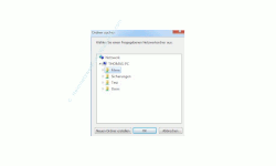 Netzwerk Tutorial: Windows 7 Netzlaufwerke dauerhaft zuordnen - Den freigegebenen Netzwerkordner auswählen