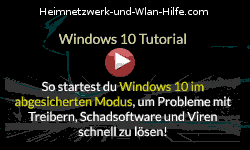 Windows 10 im abgesicherten Modus starten! - Youtube Video Windows 10 Tutorial