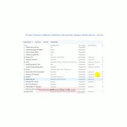 Windows 10 - Tutorial - Überflüssige Schriftarten für ein schnelleres System entfernen – Die Detailansicht aller installierten Schriftarten