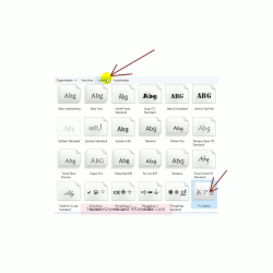 Windows 10 - Tutorial - Überflüssige Schriftarten für ein schnelleres System entfernen – Konfigurationsfenster Schriftarten, Eine Schriftart löschen