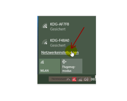 Windows 10 Tutorial - Wlan-Einstellungen und Wlan-Passwort anzeigen lassen – Zugriff auf die Netzwerkeinstellungen über das Info-Center