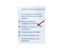 Heimnetzwerk Tutorials: Wichtige Sicherheitskonfigurationen in deinem Computer-Heimnetzwerk - Windows 7 Firewall ein- und ausschalten