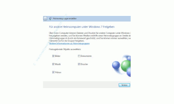 Heimnetzwerk Tutorials: Windows 7 Heimnetzwerk erstellen - Freigaben für Heimnetzgruppe wählen