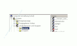 Heimnetzwerk Anleitung: Ein Windows Benutzerkonto löschen! Computerverwaltung - Klick auf den Ordner Benutzer unter Lokale Benutzer und Gruppen