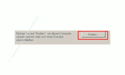 Windows Gerätemanager - Computernamen ändern - Button Computername ändern