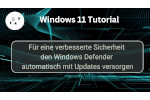 Windows Defender mit automatischen Updates versorgen