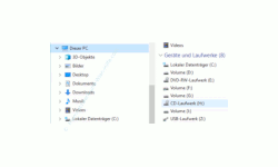 Windows 10 Tutorial - So änderst du Laufwerksbuchstaben und nutzt die Datenträgerverwaltung zum individuellen Konfigurieren von Laufwerken! - Windows Explorer Bereich Geräte und Laufwerke anzeigen 