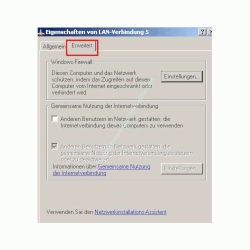 Windows Tutorial: Die Windows Firewall aktivieren oder deaktivieren! Netzwerkverbindung Register Erweitert