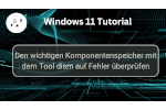 Windows Komponentenspeicher mit dism prüfen