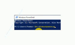 Windows 10 Tutorial - Was genau wird eigentlich bei den Windows 10 Updates installiert? - Windows PowerShell Befehl Get-WindowsUpdateLog eingeben 