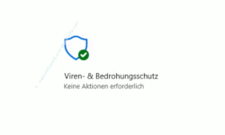 Windows 10 Tutorial - Mit dem Antivirenprogramm Windows Defender ein sicheres System konfigurieren! - Windows Sicherheit Status Viren- und Bedrohungsschutz 