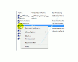 Windows 10 Tutorial: Alle Benutzer und Benutzergruppen anzeigen – Befehle für die Benutzerverwaltung über das Kontextmenü des Benutzers