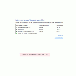 Windows 10 Dateiversionverlauf-Sicherung für das Speichern von Dateien nutzen – Speichermöglichkeiten im Netzwerk anzeigen