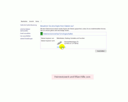 Windows 10 Dateiversionverlauf-Sicherung für das Speichern von Dateien nutzen – Start der Sicherung über den Link Jetzt ausführen