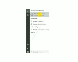 Druckverwaltung Windows 10 – Systemeinstellung Drucker und Scanner aufrufen